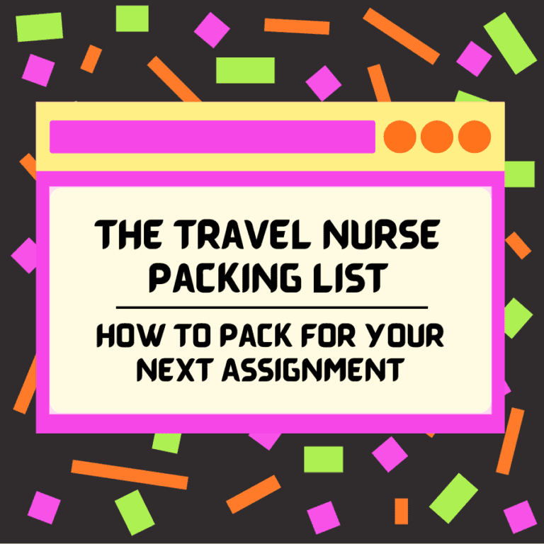 Your Travel Nurse Packing List: The Top 11 Essential Items